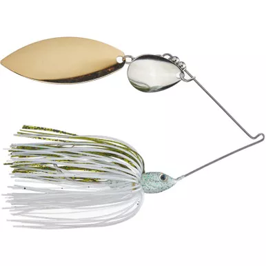 Strike King Tour Grade Double Willow Spinnerbait Olive Shad 3/8
