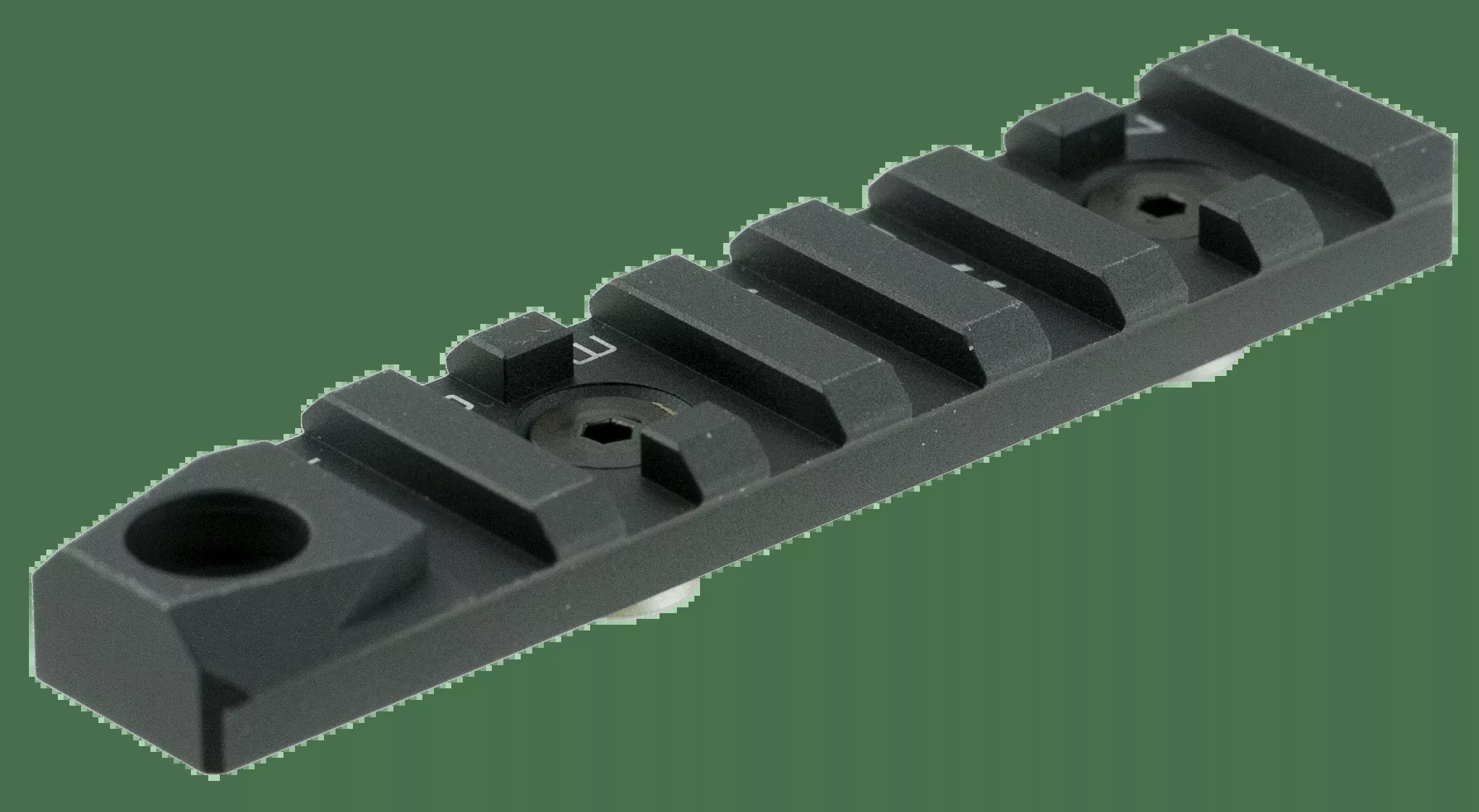 Strike Link Rail Sect 7 Slts Qd Blk