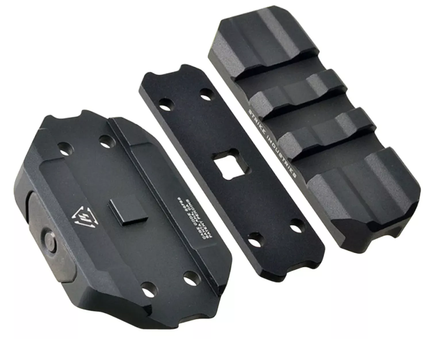 Strike REX Riser AR-Platform Picatinny Black Anodized