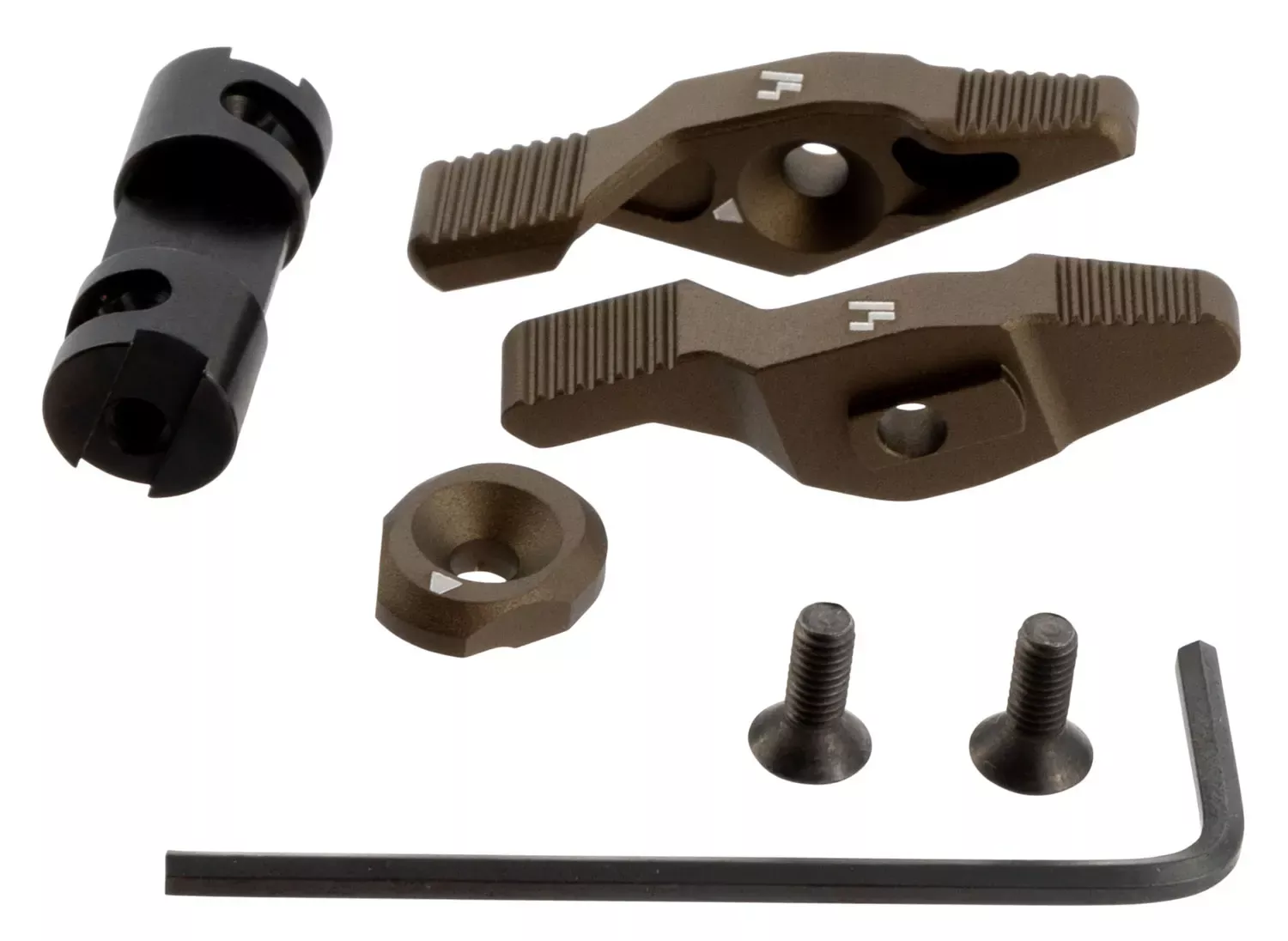 Strike Switch 60/90 Degree AR Platform Flat Dark Earth Aluminum Ambidextrous
