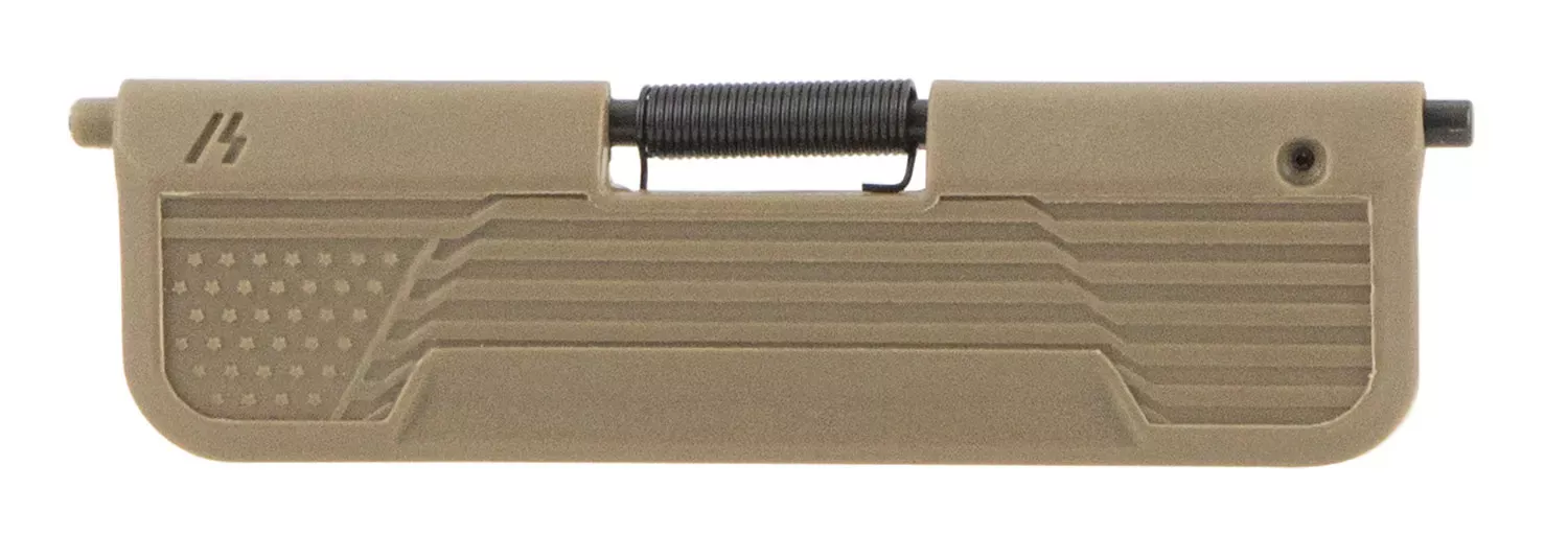 Strike Ultimate Dust Cover Flag AR-15, M4, M16 Flat Dark Earth Polymer 3.46″