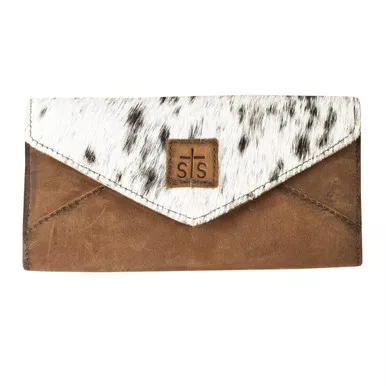 STS RANCHWEAR Cowhide Style Wallet (STS-63097)