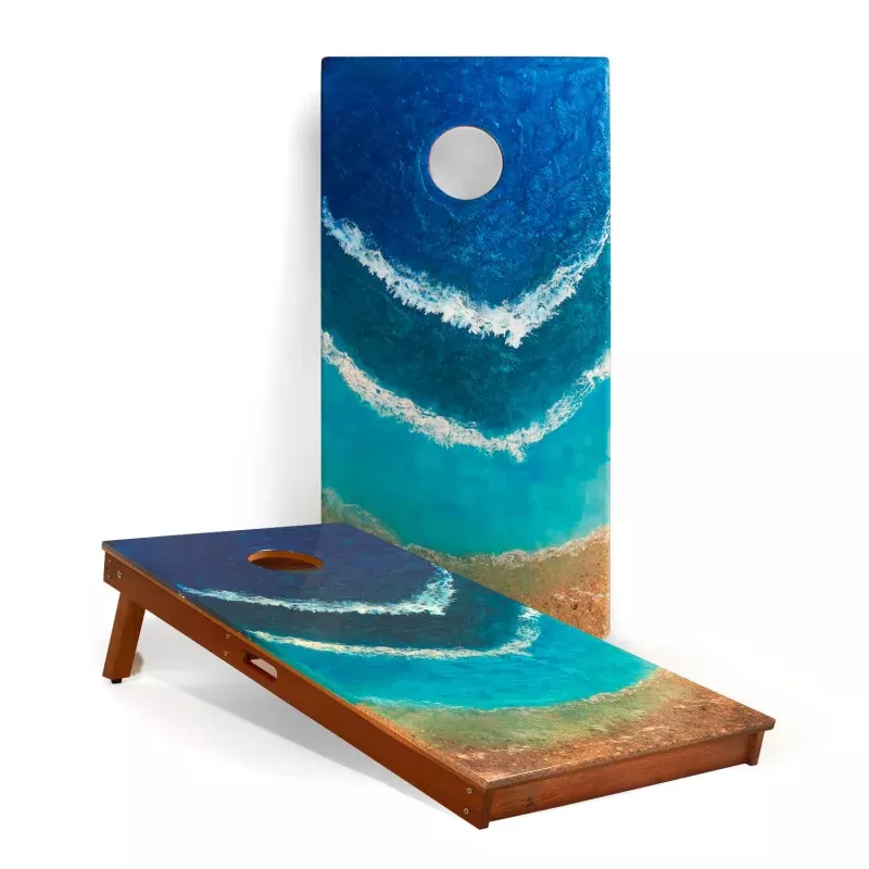 Studio Series Beach Resin 2×4 Cornhole Boards