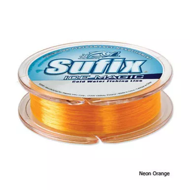 Sufix Ice Magic Monofilament Neon Orange 6 LB
