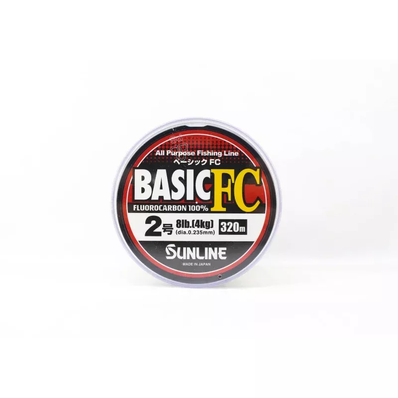 Sunline Fluorocarbon Line Basic FC 320m Size 2 8lb (6237)