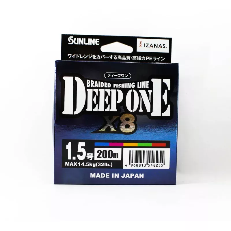 Sunline P.E Line X8 Deep One HG 200M P.E 1.5 32lb Multi (8255)