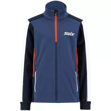 SWIX Jr Cross Lake Blue Jacket (12345-75400)