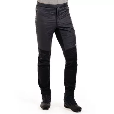 SWIX Men's Mayen Black Quilted Pants (232415-10000)