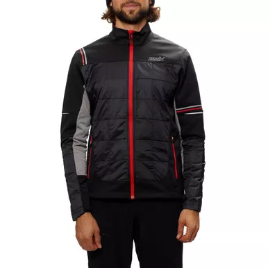 SWIX Men’s Navado Black Hybrid Jacket (222321-10000)