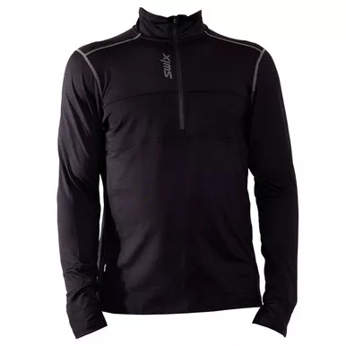 SWIX Men Tista 1/2 Zip Midlayer LS Shirt