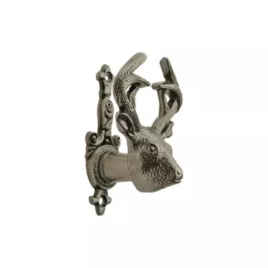 Szco Supplies 4" Cast Metal Adjustable Deer Sword Hanger