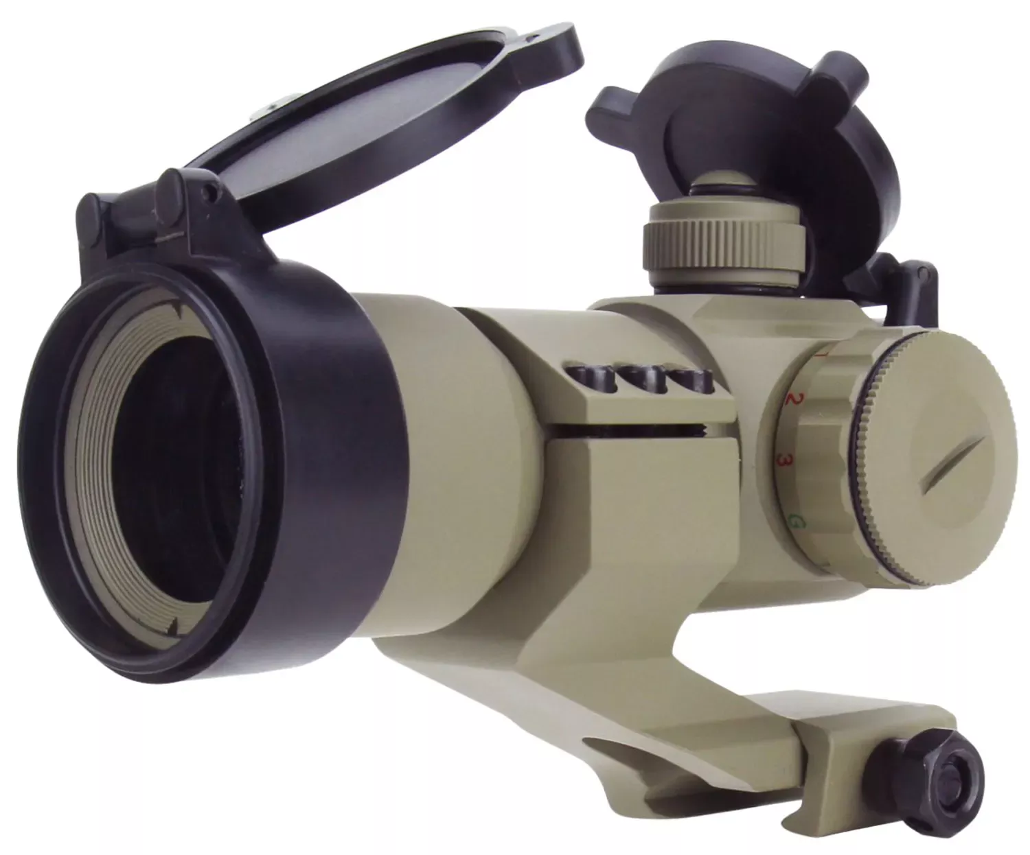TacFire RD004-T 1x30mm Red/Green Dot Reticle