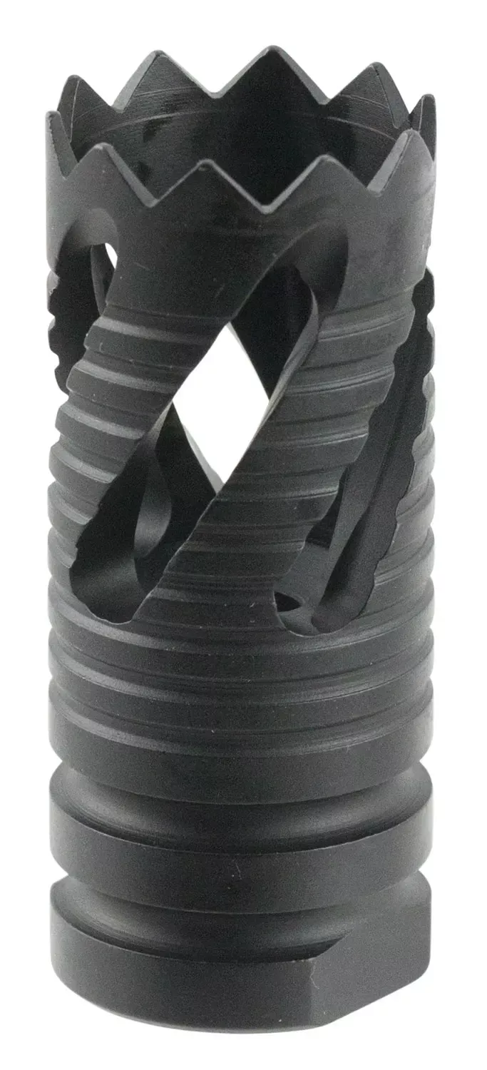 TacFire Thread Crown Muzzle Brake with 1/2″-28 tpi Threads & 2.05″ OAL for 5.56x45mm NATO AR-15