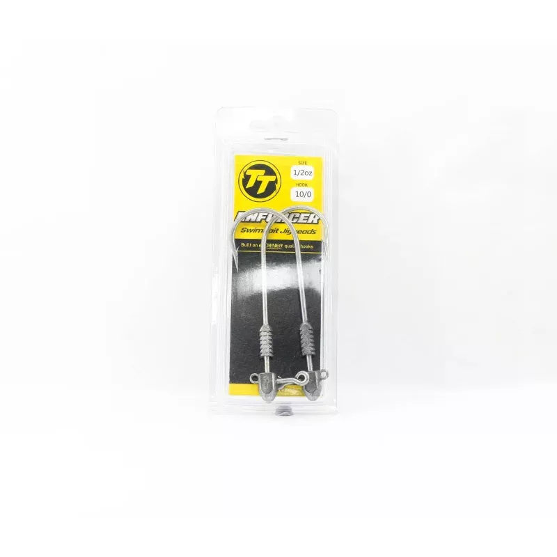 Tackle Tactics TT Enforcer Jig Head 1/2 oz 10/0 2/pack (3066)