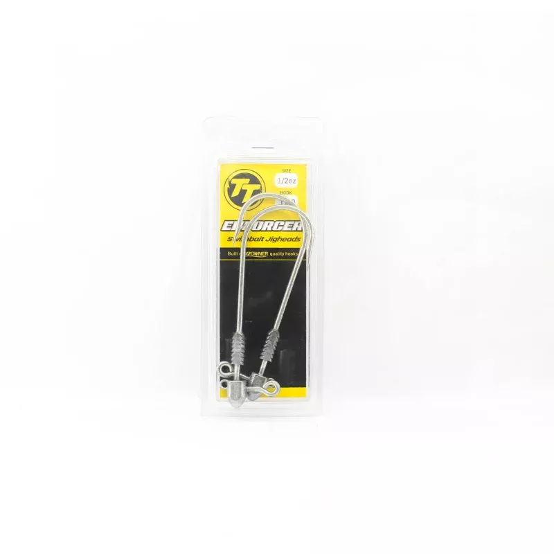 Tackle Tactics TT Enforcer Jig Head 1/2 oz 11/0 2/pack (3103)