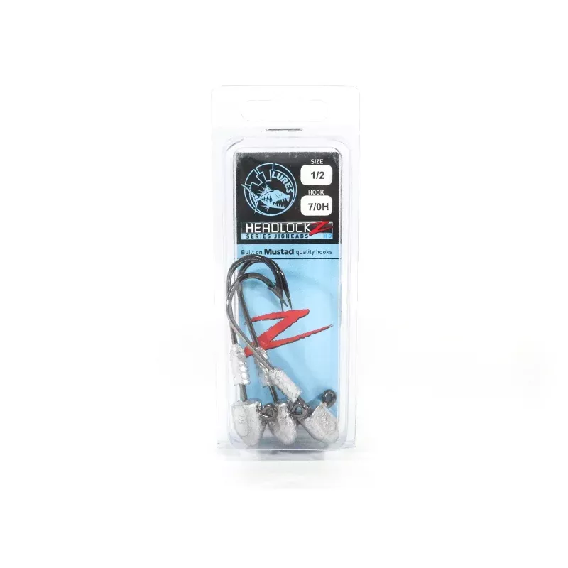 Tackle Tactics TT Headlockz HD Jig Head 1/2 oz 7/0 H 3/pack (3283)