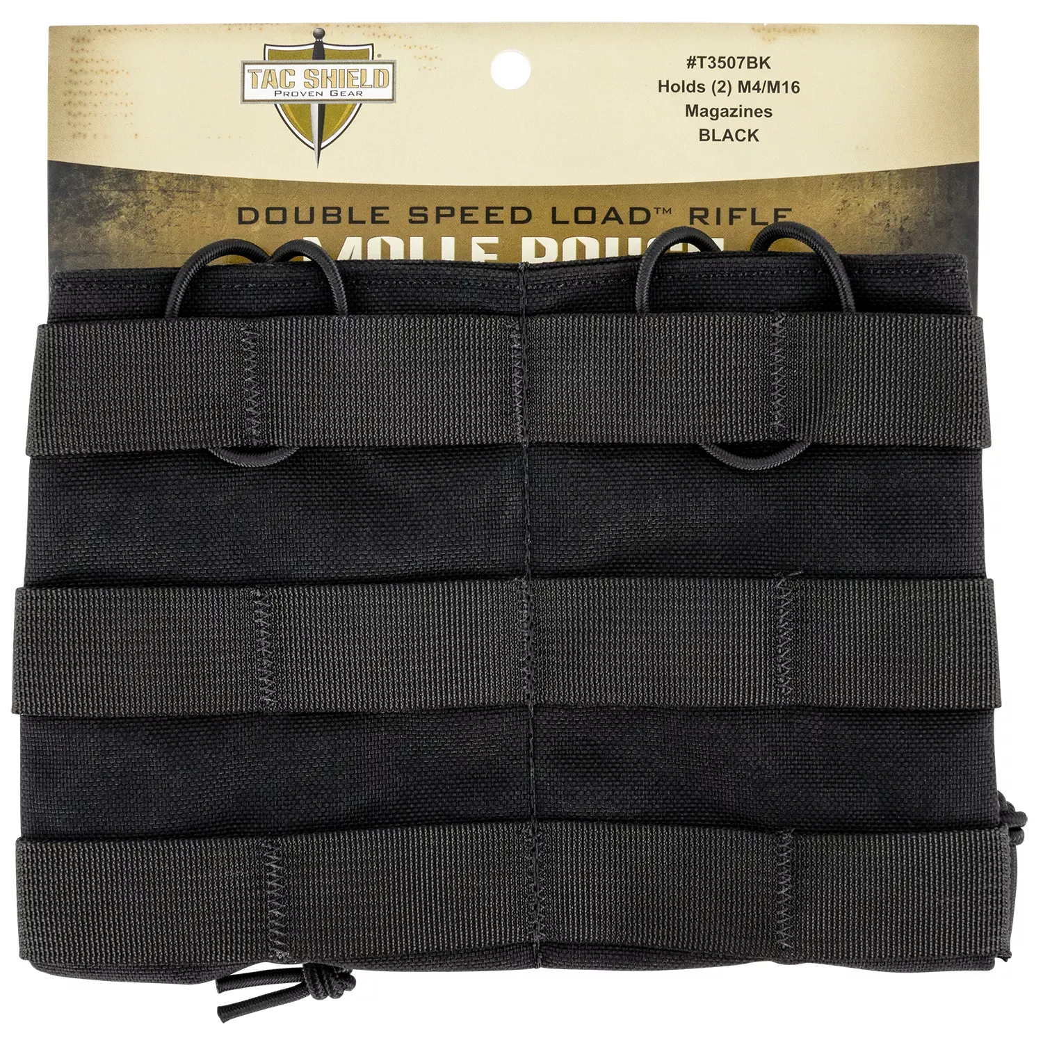 Tacshield Speed Load Double Rifle Mag Pouch