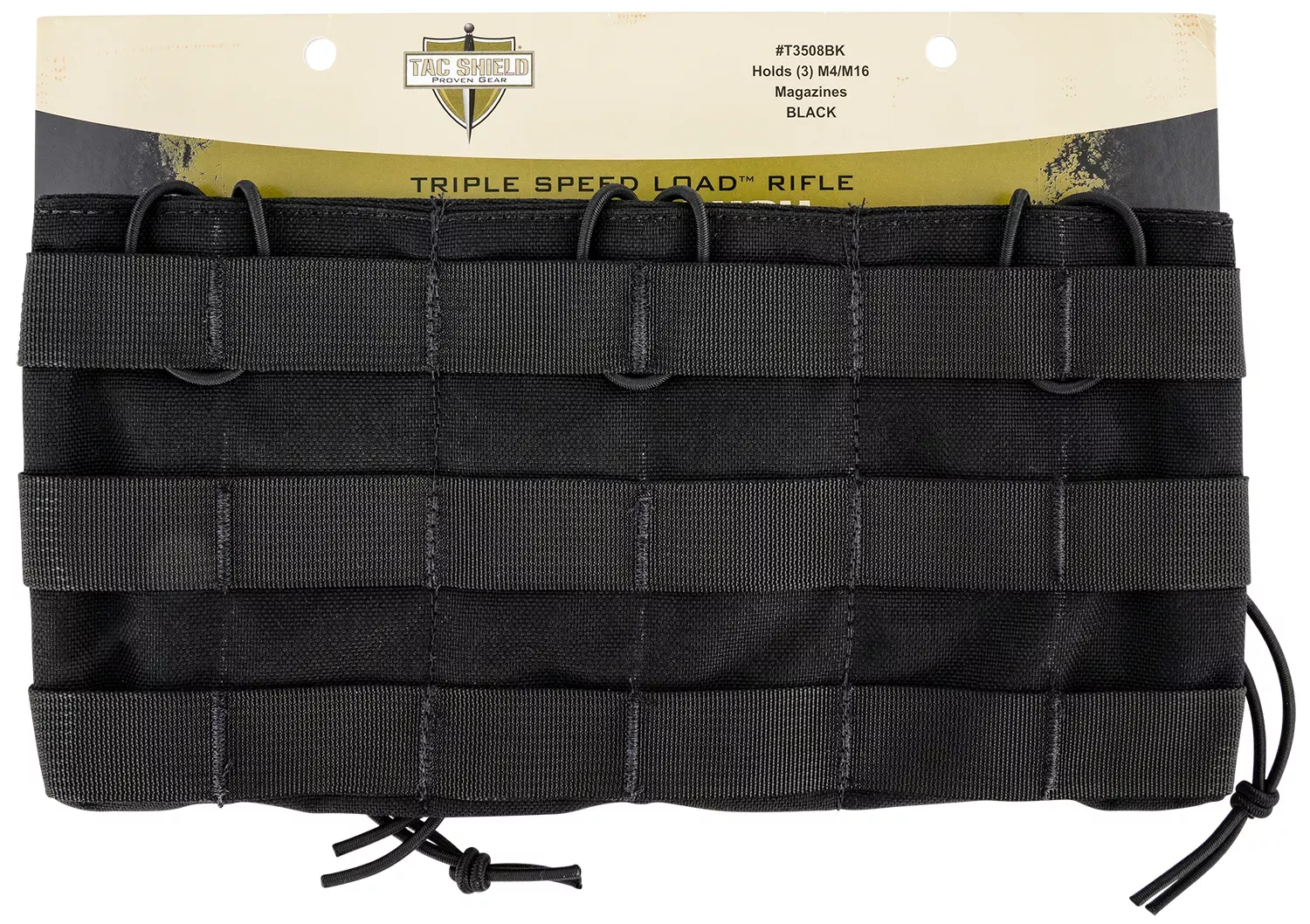 Tacshield Speed Load Triple Rifle Mag Pouch