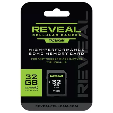 Tactacam Reveal Cellular Camera 32Gb SD Card