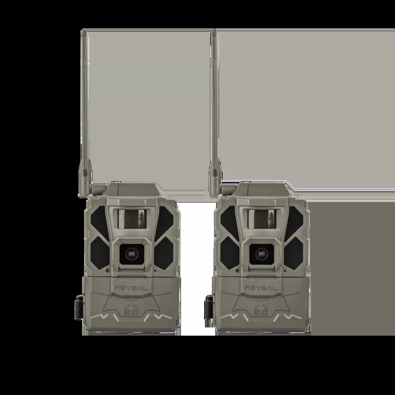 Tactacam Reveal X 3.0 Cellular Trail Camera 2 Pack #RV-XG3-BNDL1