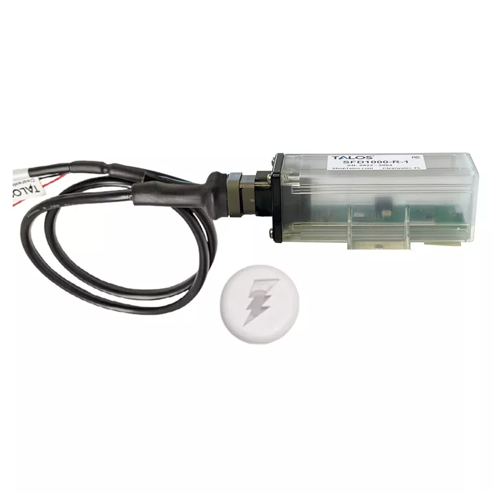 TALOS Remote Housing Lightning Detection System w/20' Cable - White Round Indicator w/Translucent Housing