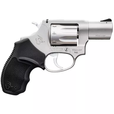 Taurus 942 Small Frame 22 LR, 2" Barrel, Steel Frame, Stainless Finish, Polymer Grips, 8rd