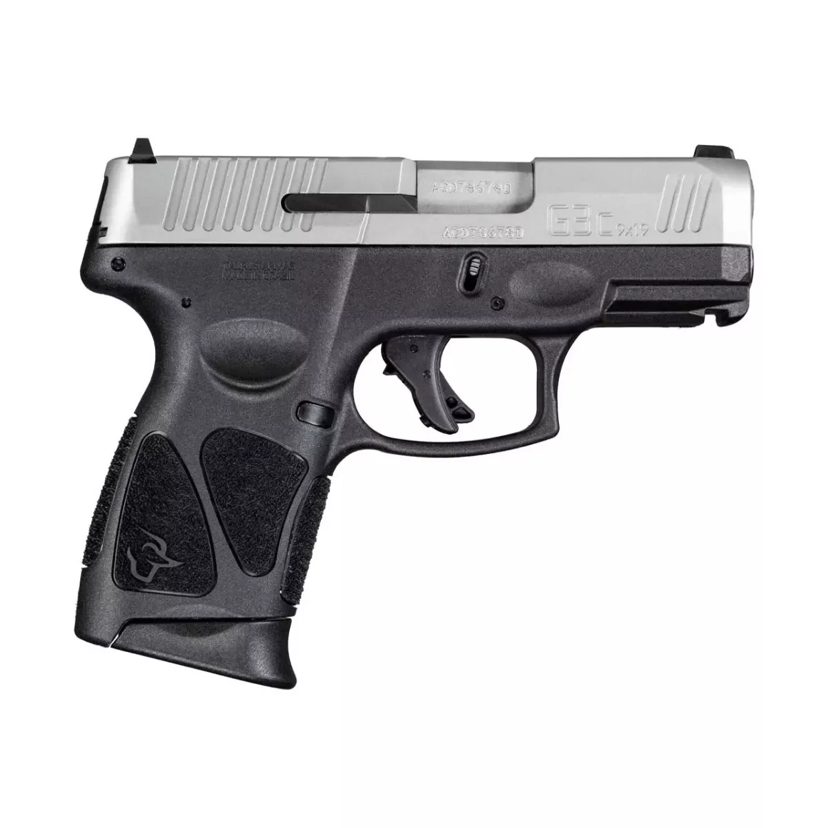 Taurus G3C 9mm Pistol BLK/SS 3.2″ 12rd 1G3C939