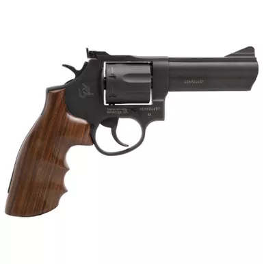 Taurus Model 66 357 Magnum Black Smooth Hardwood Grips and 4"