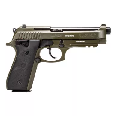 Taurus PT92 9mm Hogue Rubber Grips OD Green 5"
