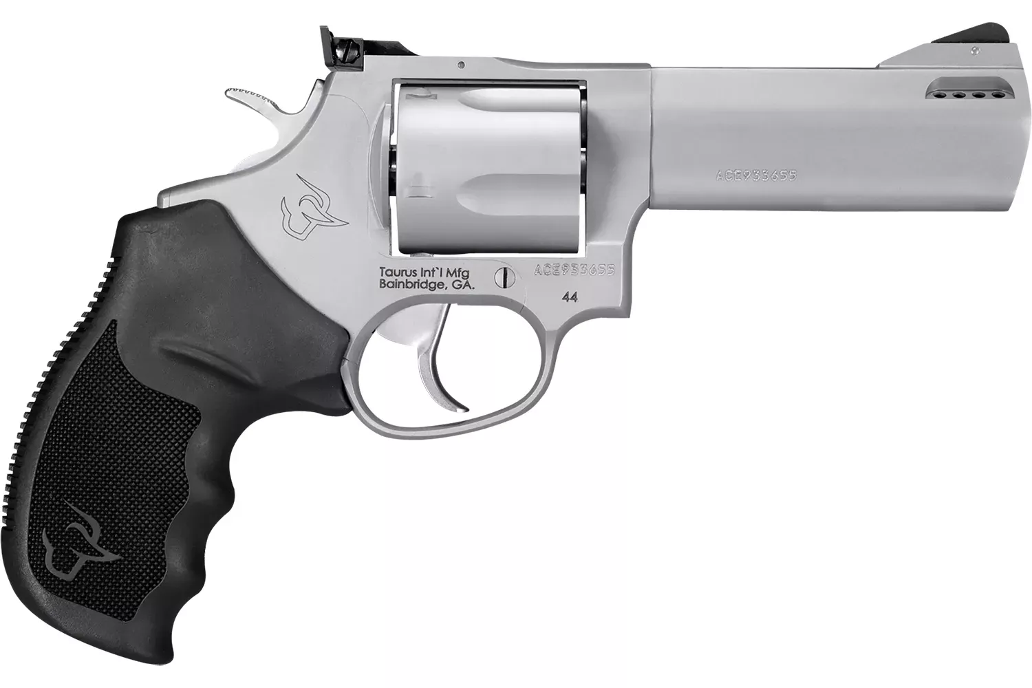 Taurus Tracker Revolver, 44Magnum, 4″, 5-Round, Stainless, 2440049TKR