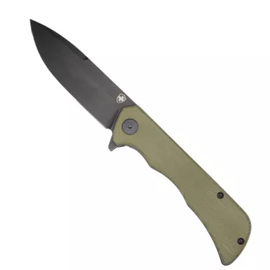 Templar Knife Paladin Linerlock Folder Micarta 3.27" Green