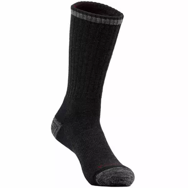 TerraMar Men’s Merino Hiker Crew Socks 2 Pack, #1103-2