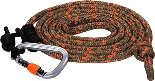 Tethrd 11mm Tree Tether 8′ – W/carabiner & Prusik Cord