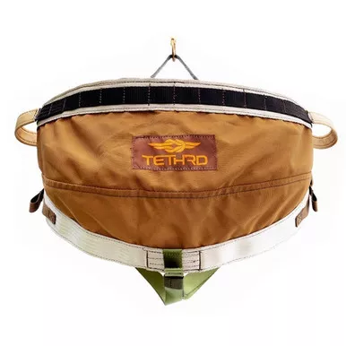 Tethrd MSS-M Menace Saddle, Tan, Medium