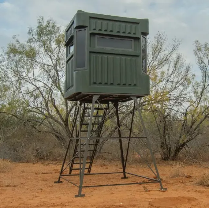 Texas Hunter Rugged Combo Blind – Durable Hunting Blind for Deer & Predator Hunting