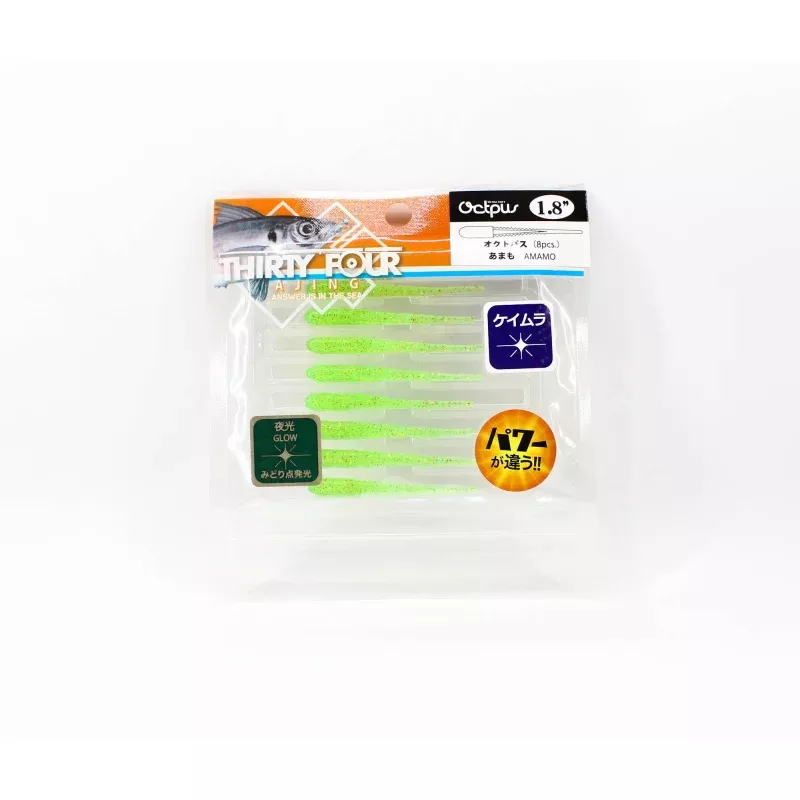 Thirty Four Soft Lure Octpus 1.8 Inch 8 per pack Amamo (0870)