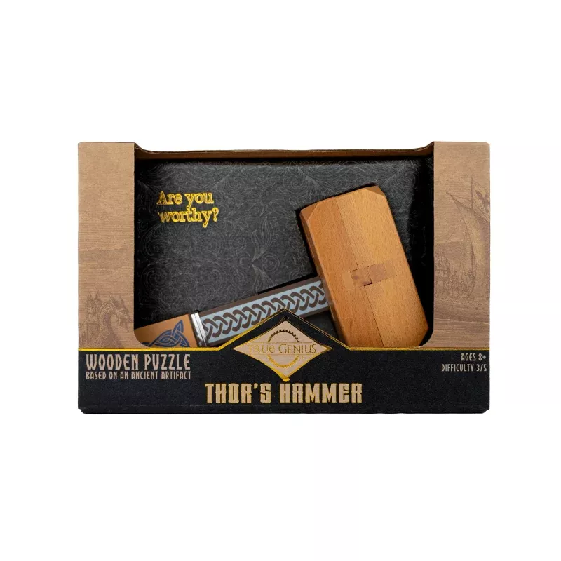 Thor’s Hammer – Wooden Dexterity Puzzle