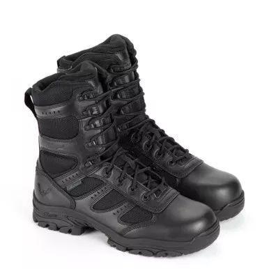 Thorogood DG The Deuce Waterproof 8" Tactical Side Zip Black Boots 834-6219