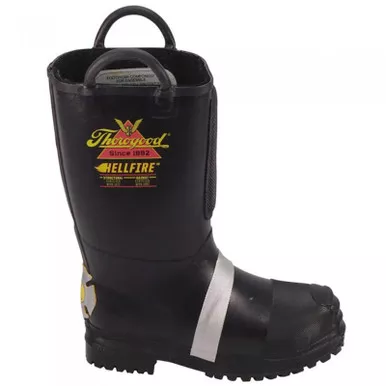 Thorogood Womens Hellfire 14" Insulated Rubber Bunker Black Boots 507-6003