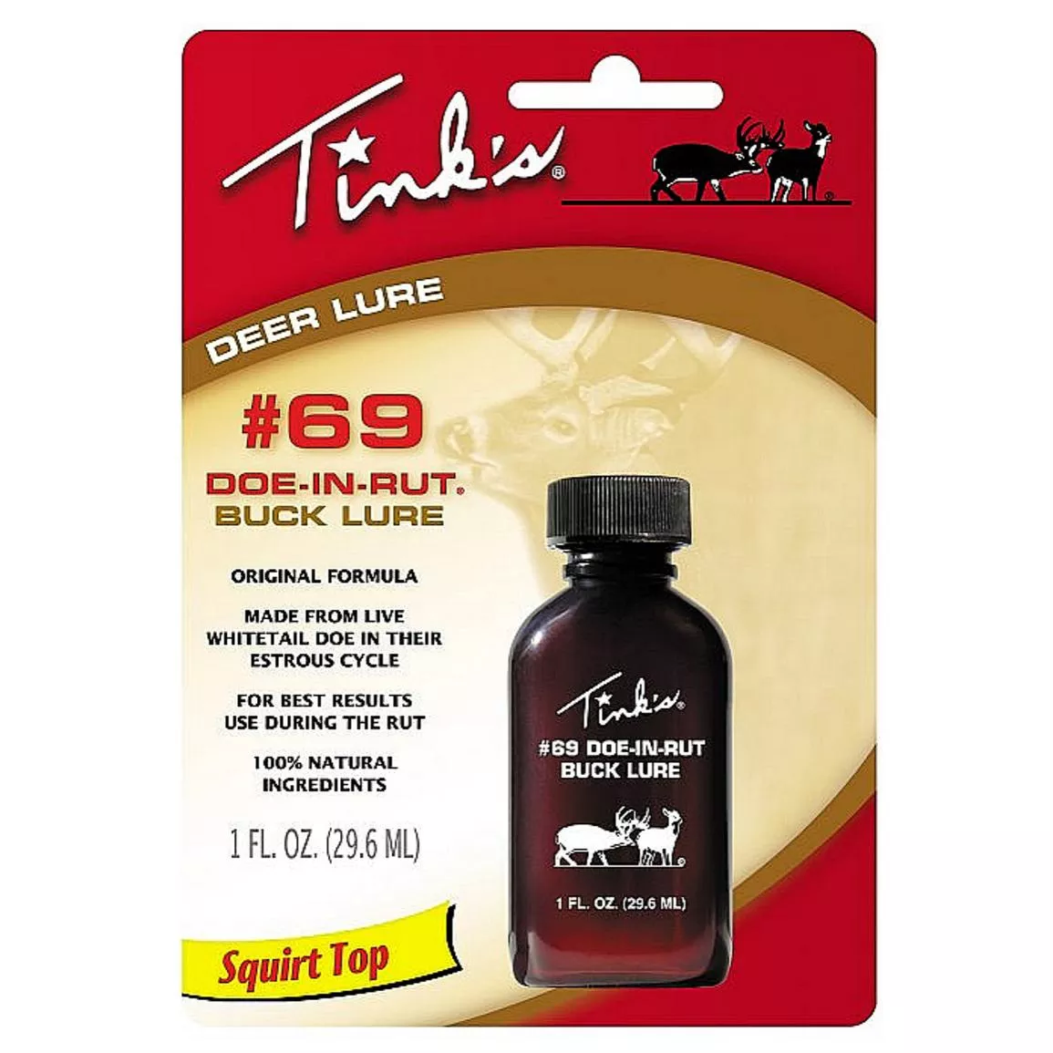 Tink’s #69 Doe-In-Rut Buck Lure #SS39200