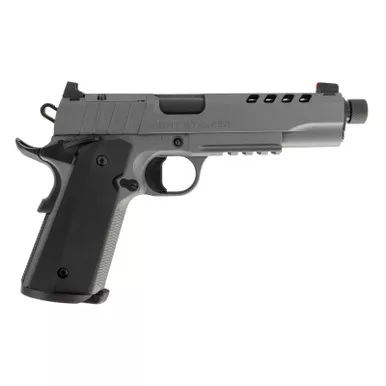Tisas 1911 Night Stalker SF 45 ACP 5" Semi Auto Grey/Black