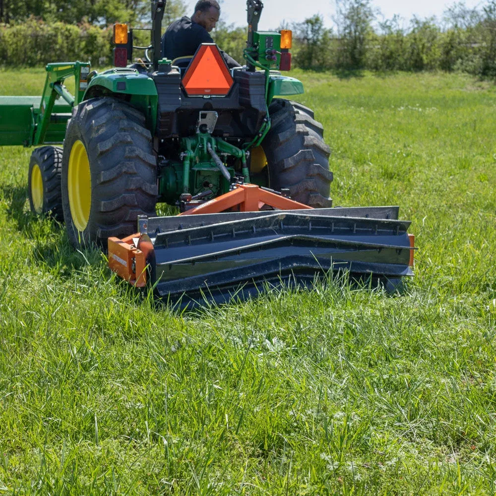 Titan Attachments 3-Point Crimper Roller | Overall Width 6′ & 8′ Ft | Horsepower 50 HP | For Tractors
