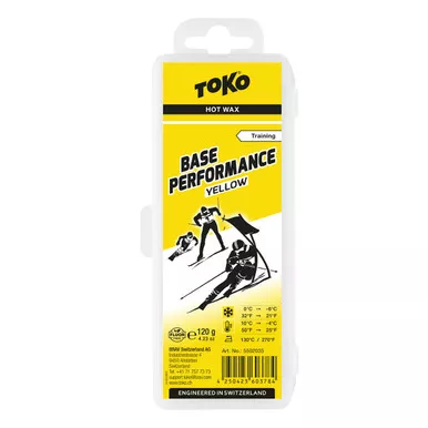 TOKO Base Performance Yellow 120g Hot Wax (5502035)