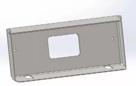 Top Dog Attachments RC30 Receiver Plate | Mounting Accessories | Width 45” | Weight 98 lbs | For Skid Steer