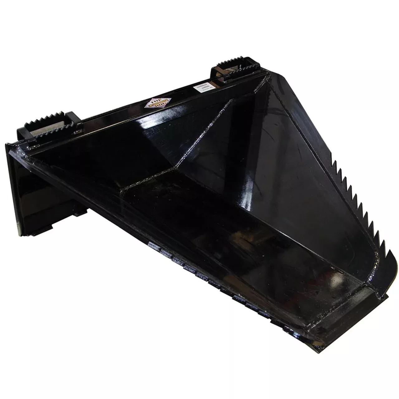 Top Dog Attachments Stump Bucket | Width 45″ | 15-25 GPM | For Skid Steers