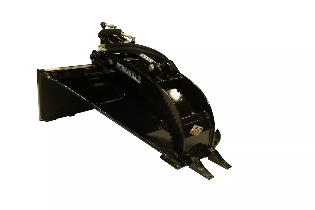 Top Dog Attachments Stump Grapple | Width 45.30″ | 15-25 GPM | For Skid Steers