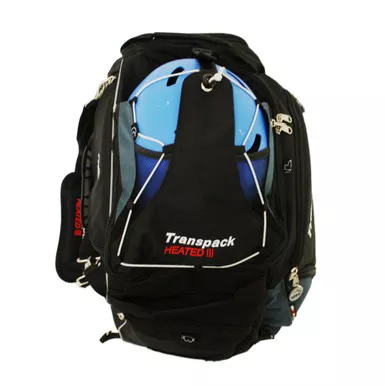 TRANSPACK Heated Black and Ocean Boot Bag (1801-13)