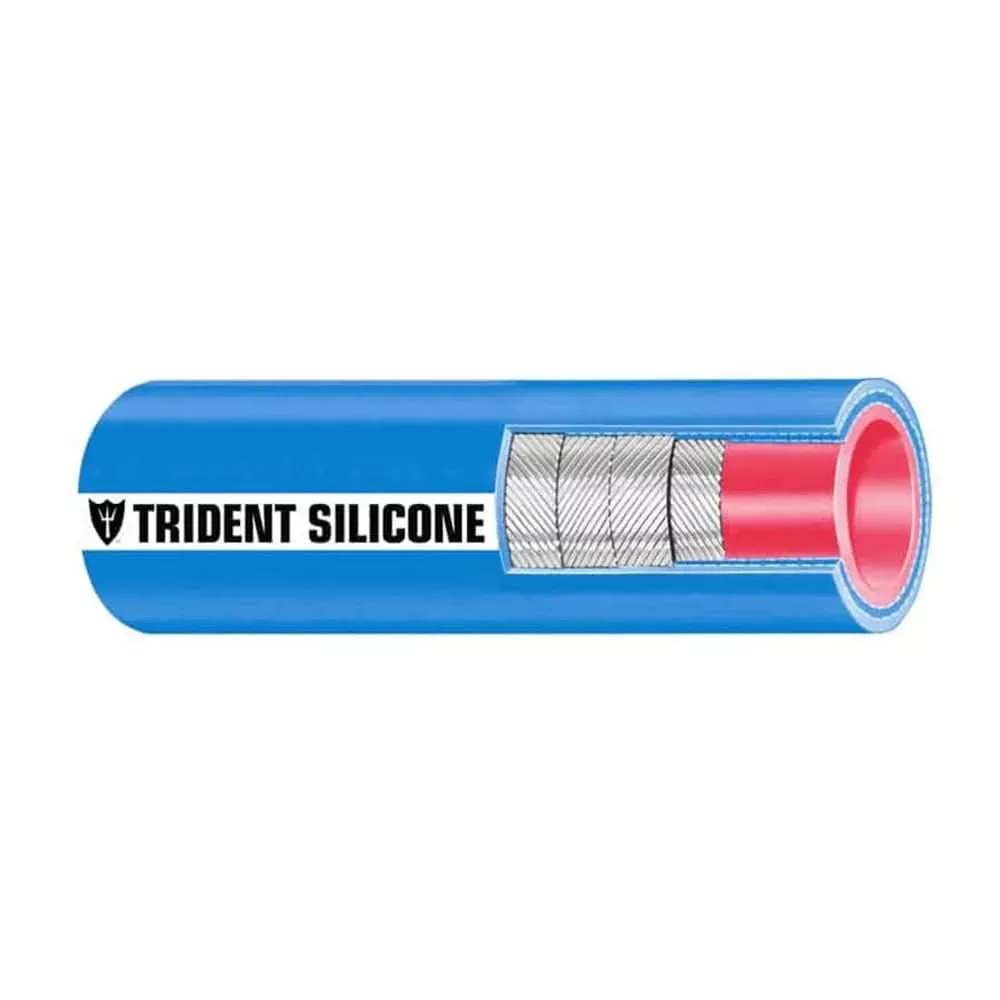 Trident Marine 3″ x 36′ Blue Silicone Wet Exhaust Hose