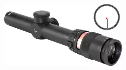 Trijicon Accupoint 1-4×24 30mm – Bac Red Triangle Post