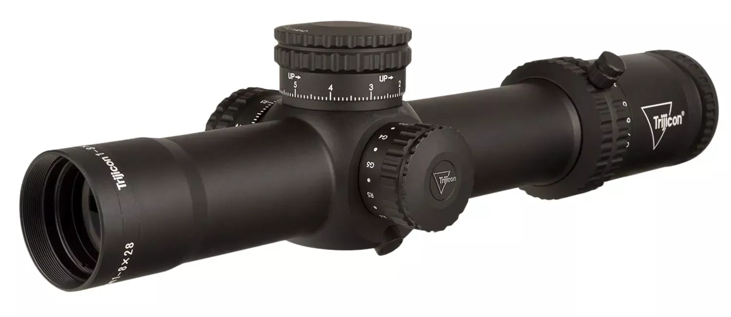 Trijicon CredoMatte Black 1-8x28mm 34mm Tube